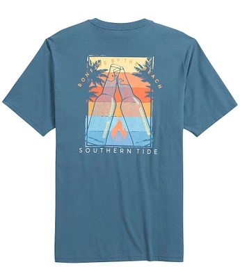 Southern Tide Bonfire By The Beach Short Sleeve T-Shirt