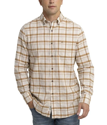 Southern Tide Botany Bay Plaid Long Sleeve Woven Shirt