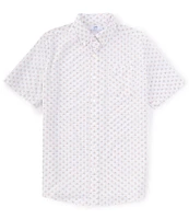 Southern Tide Brrr° Beach Voyager Short Sleeve Woven Shirt