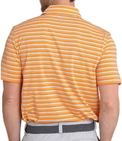Southern Tide Brrr-Eeze Pearl Cove Stripe Short Sleeve Polo Shirt