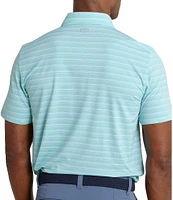 Southern Tide Brrr-Eeze Pearl Cove Stripe Short Sleeve Polo Shirt