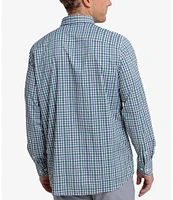 Southern Tide Brrr° Intercoastal Performance Stretch Haywoodd Plaid Long Sleeve Woven Shirt