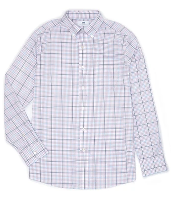 Southern Tide Brrr° Intercoastal Rainer Check Woven Long Sleeve Sport Shirt