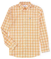 Southern Tide Brrr° Intercoastal Performance Stretch Whalehead Plaid Long Sleeve Woven Shirt