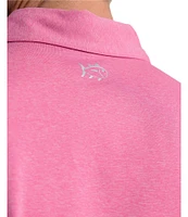 Southern Tide Brrr°®-eeze Heather Performance Stretch Short Sleeve Polo Shirt