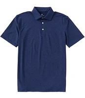 Southern Tide Brrr°®-eeze Heather Performance Stretch Short Sleeve Polo Shirt