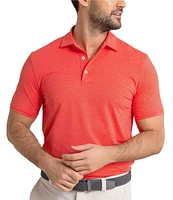 Southern Tide Brrr°®-eeze Heather Performance Stretch Short Sleeve Polo Shirt