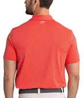 Southern Tide Brrr°®-eeze Heather Performance Stretch Short Sleeve Polo Shirt