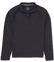 Southern Tide Cruiser Heather Solid Performance Stretch Quarter-Zip Pullover