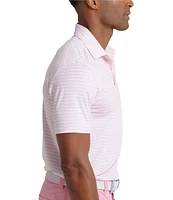 Southern Tide Driver Oyster Creek Stripe Short Sleeve Polo Shirt