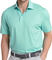Southern Tide Driver Snazzy Scaled Printed Short Sleeve Polo Shirt