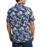 Southern Tide Grand Palms Short Sleeve Woven Shirt