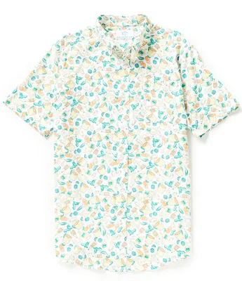 Southern Tide Intercoastal Marg Madness Performance Stretch Short Sleeve Shirt