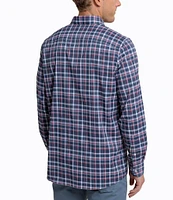 Southern Tide Intercoastal Performance Stretch Bellinger Plaid Long Sleeve Woven Shirt