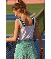 Southern Tide Katlyn ST Geometrical Printed Skort