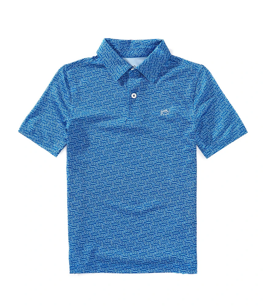 Southern Tide Little Boys Caddy Printed Polo Shirt