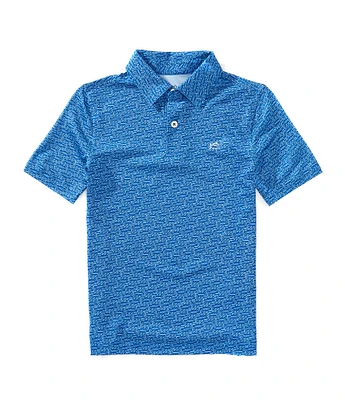 Southern Tide Little Boys Caddy Printed Polo Shirt