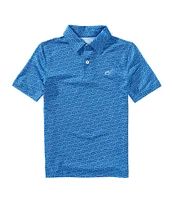 Southern Tide Little Boys Caddy Printed Polo Shirt