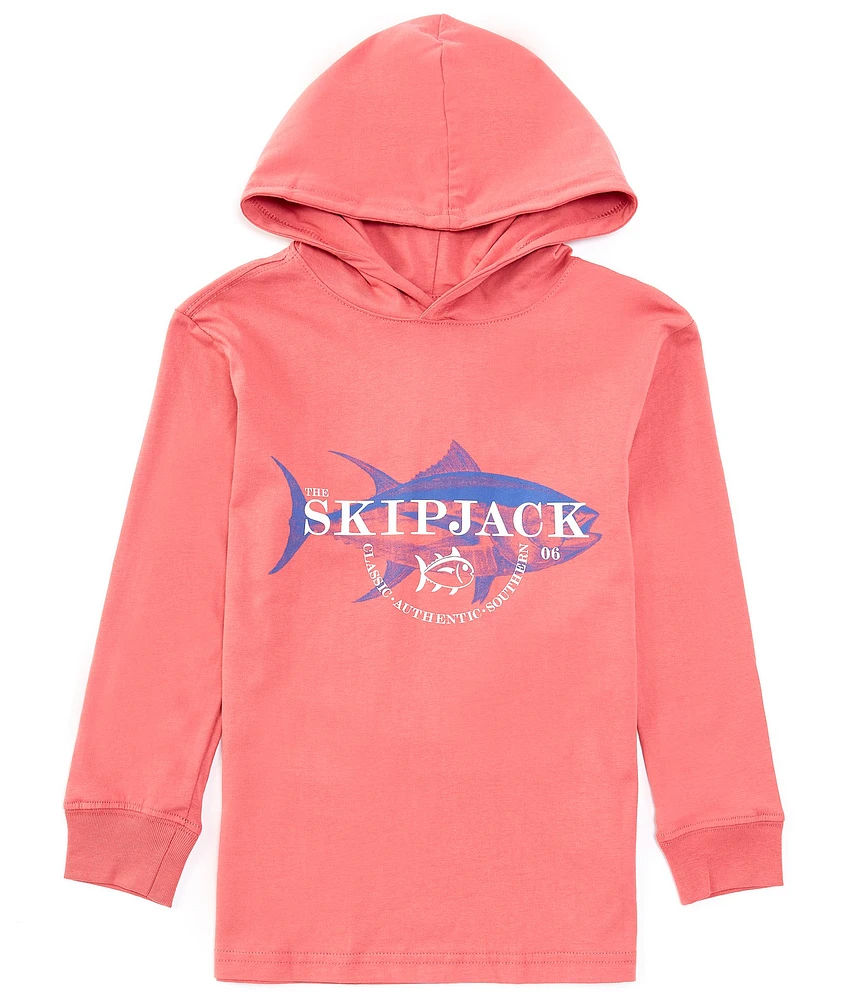 Southern Tide Little/Big Boy 4-16 Long Sleeve Skipjack Graphic Hoodie