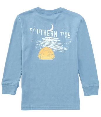 Southern Tide Little/Big Boys 4-16 Long Sleeve Camping T-Shirt