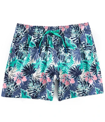 Southern Tide Little/Big Boys 4-16 Palms Swim Trunks