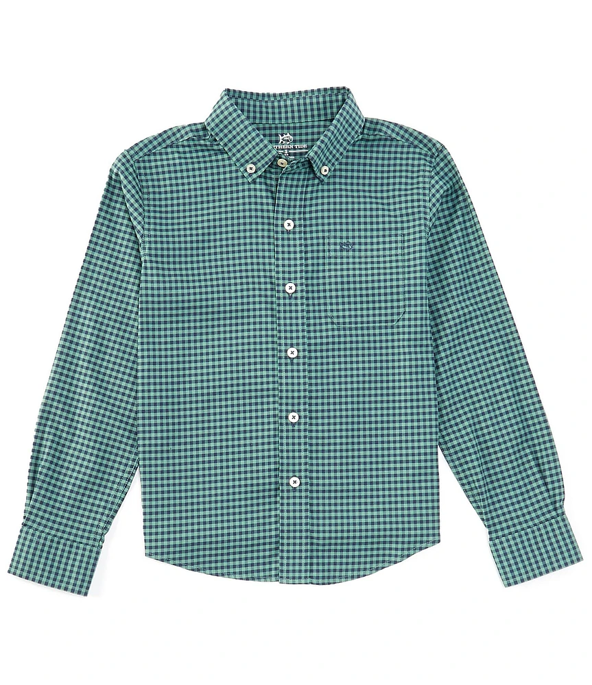 Southern Tide Little/Big Boys 4-16 Shemwood Plaid Shirt