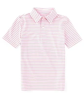 Southern Tide Little/Big Boys 4-16 Short Sleeve Carova Stripe Polo Shirt