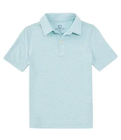 Southern Tide Little/Big Boys 4-16 Short Sleeve Spacedye Performance Polo Shirt