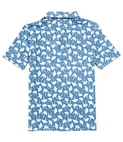 Southern Tide Little/Big Boys 4-16 Short Sleeve Summer Rays Printed Polo Shirt