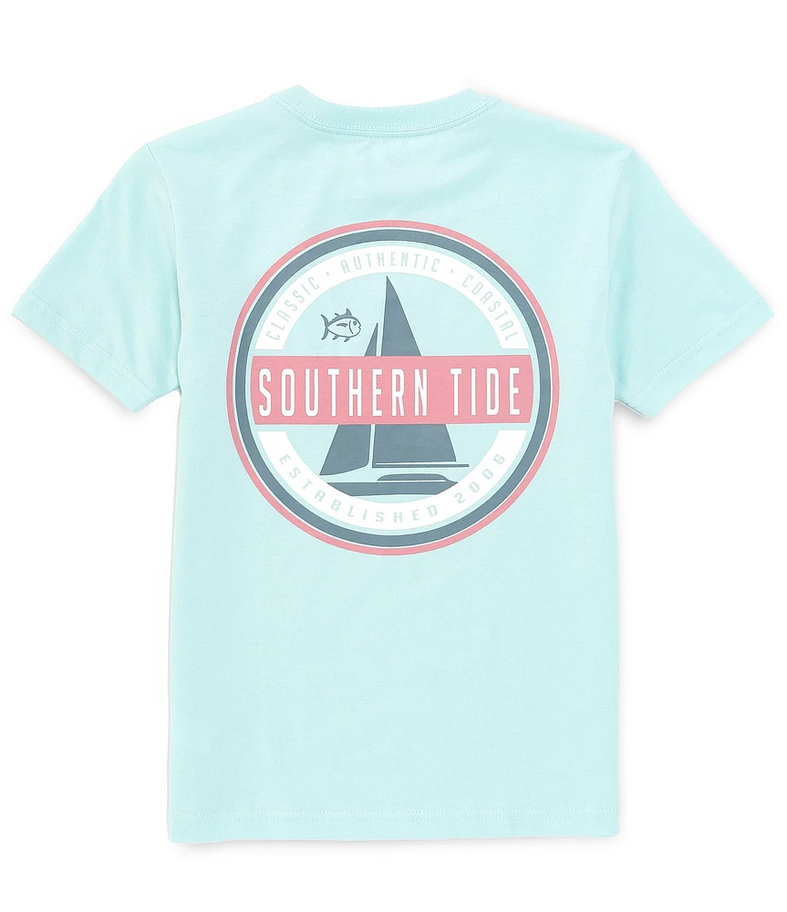 Southern Tide Little/Big Boys 4-16 Yacht Coin Graphic T-Shirt