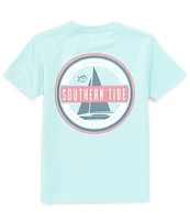 Southern Tide Little/Big Boys 4-16 Yacht Coin Graphic T-Shirt