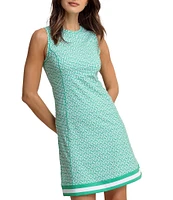 Southern Tide Lyllee ST Geo Printed Performance Dress