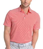 Southern Tide Performance Stretch Brrr°-eeze Meadowbrook Stripe Short Sleeve Polo Shirt