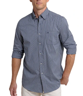 Southern Tide Performance Stretch Pender Plaid Long Sleeve Woven Shirt