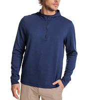 Southern Tide Performance Stretch Scuttle Heather Quarter-Zip Hoodie