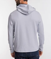 Southern Tide Performance Stretch Scuttle Heather Quarter-Zip Hoodie