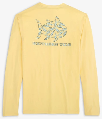 Southern Tide Performance Stretch Sharks And Skipjacks Long Sleeve T-Shirt