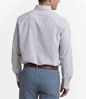 Southern Tide Performance Stretch Summerton Plaid Charleston Long Sleeve Woven Shirt