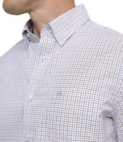 Southern Tide Performance Stretch Summerton Plaid Charleston Long Sleeve Woven Shirt