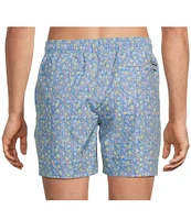 Southern Tide Petal Party 6#double; Inseam Swim Trunks