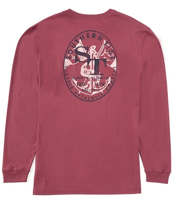 Southern Tide RTM Coin Long Sleeve T-Shirt