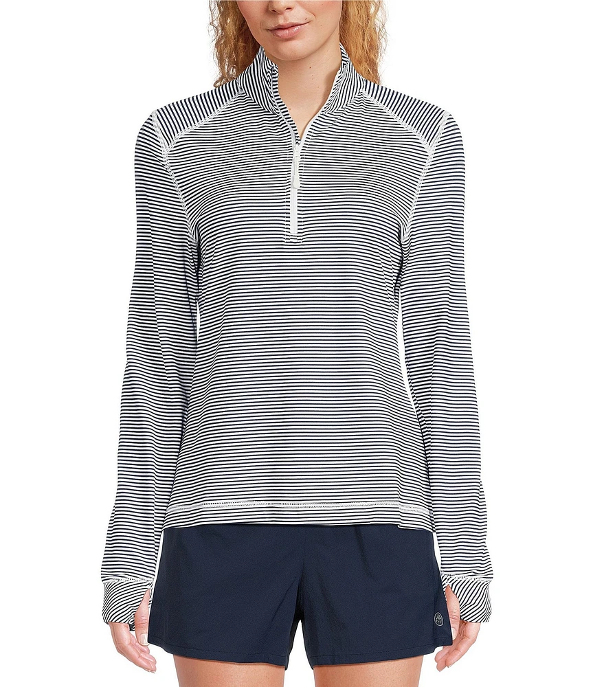 Southern Tide Runaround Quarter Zip Long Sleeve Pullover