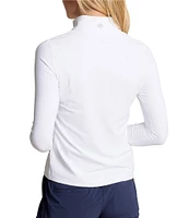 Southern Tide Runaround Quarter Zip Mock Neck Long Sleeve Pullover