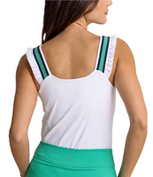 Southern Tide Rylee Scoop Neck Sleeveless Active Top