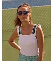Southern Tide Rylee Scoop Neck Sleeveless Active Top