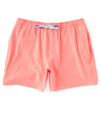 Southern Tide Solid Tonal 2.0 6#double; Inseam Swim Trunks