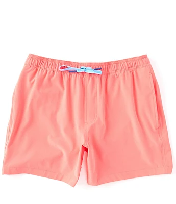 Southern Tide Solid Tonal 2.0 6#double; Inseam Swim Trunks