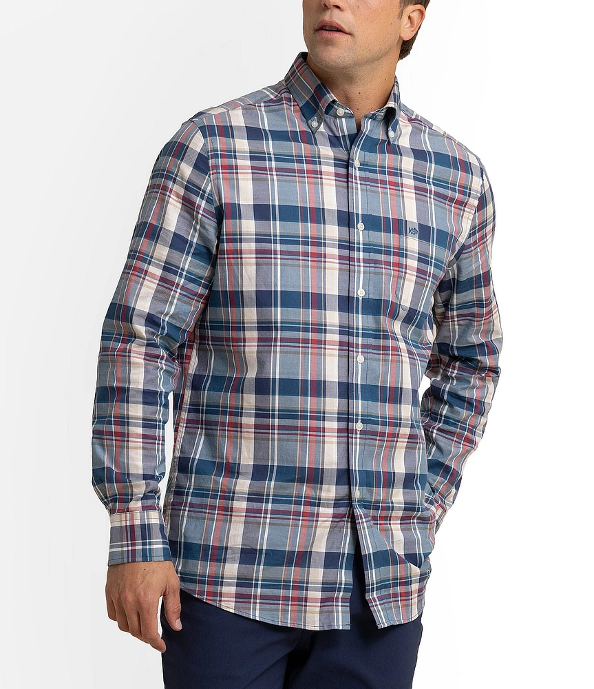 Southern Tide Southern Shores Long Sleeve Woven Shirt