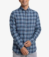 Southern Tide Stillwater Plaid Long Sleeve Woven Shirt