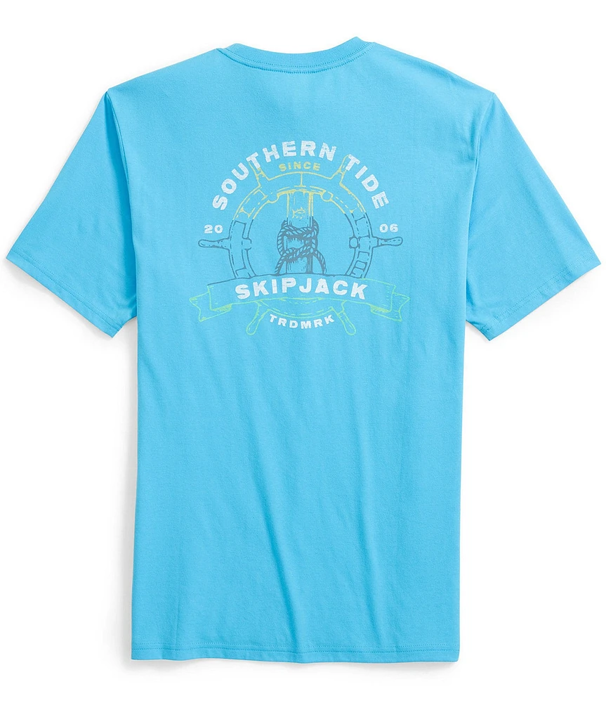 Southern Tide Take The Helm Skipjack Graphic Short Sleeve T-Shirt